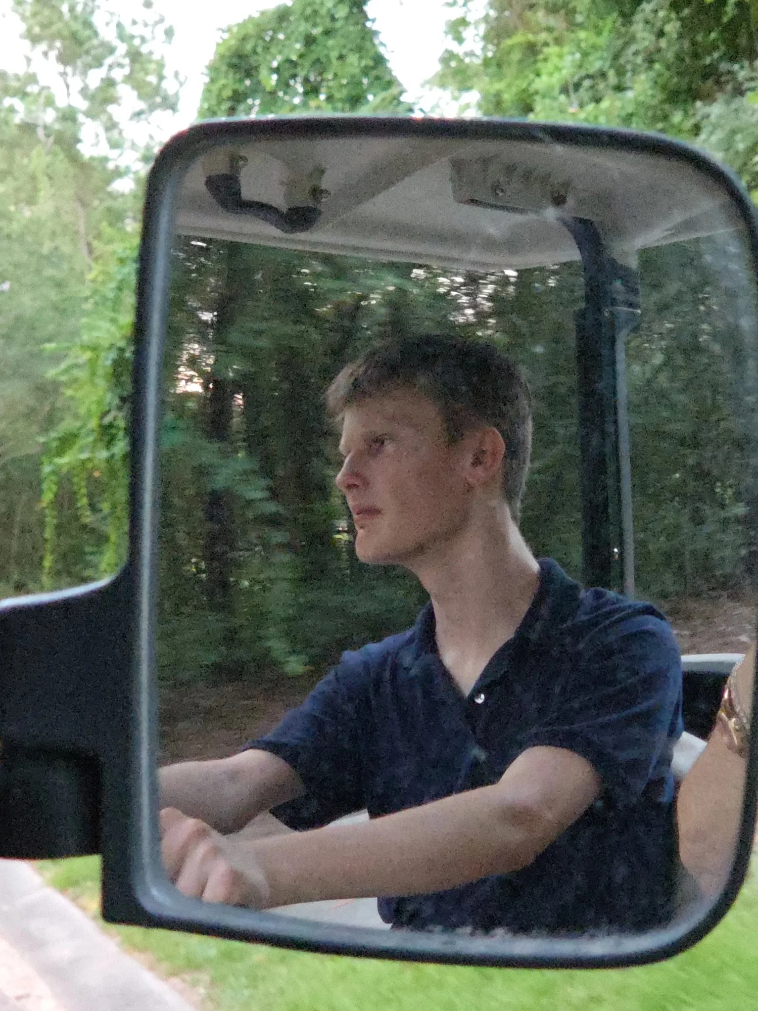 #GolfCart #DriversEd - Following Fire in His Belly, the Law and Rules of the Road