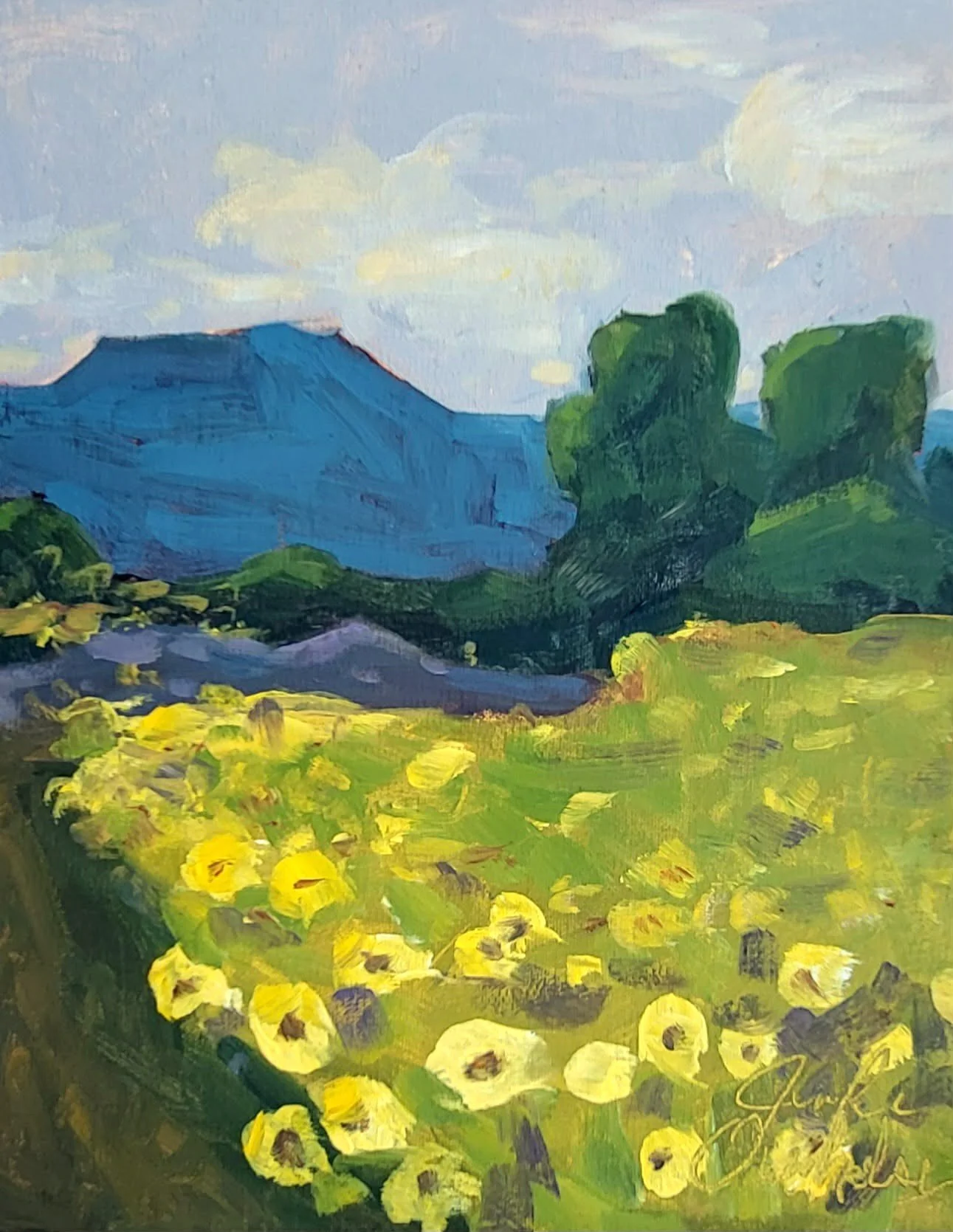 8X10 -OIL ON LINENE INQUIRE AT PENNYJANE ART GALLERY