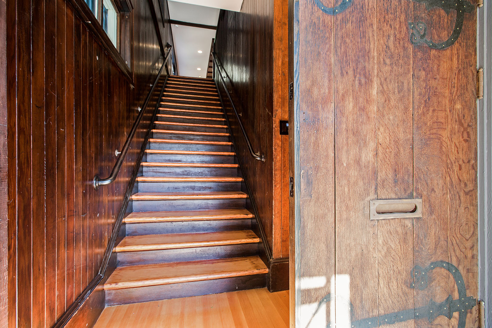 Original doors, stairs and panelling