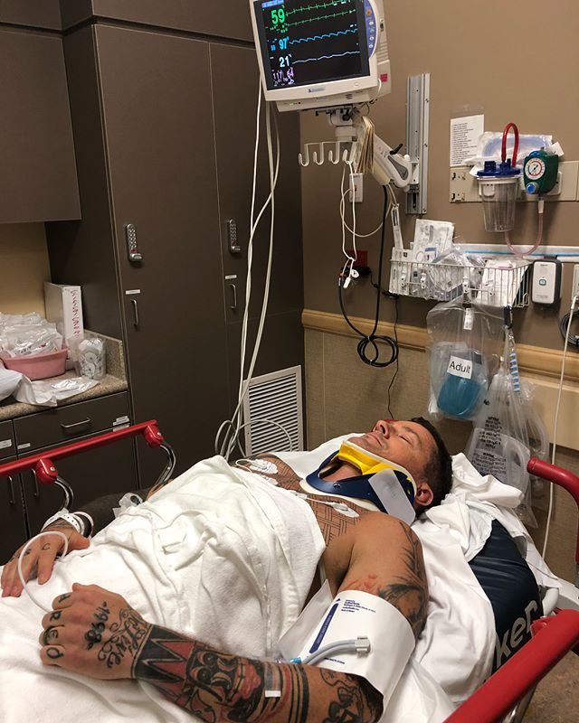poof, it’s gone, or changed forever... life.
__
in 43yrs i’ve managed to do some fairly ridiculous and risky shit. none of it landed me in an er. playing tag w/ 3 boys and not seeing a bar at the top of a ladder that knocked me cold, and sent me 8ft down. full paralysis for 5-10min, arms come slowly back, legs 24hrs later are still wobbly (no walking yet) and on pins and needles. i am doing fine, will most likely be fine (not the same), or i won’t, then i’ll be fine again, or i’ll choose to make this something i can’t live around... much like any other thing we create trauma around.
__
physiological response to heavy duty trauma w/ respiration brings on fast respiration, constricting blood vessels, going highly focused and sympathetic... this is not always advantageous in my experience. thus interrupting this process can have a lot of impacts. the ability to be more creative (solutions), and even be open to what happened and to start the process “healing” immediately. i was scared, that is for sure... @erincafaro was not (true story). nonetheless by the time i was in the ambulance i had processed what it may be like to be immobile. whether i am or not is not important, and i’m not attempting to understand what it’s like to be living a life like that right now. i’m simply saying we have choices in everything, but one thing... poof, you’re life is gone and the world will move on. no level of importance, intelligence, sexy half nude selfies, podcasts, magazines, books, information you curate, create or do makes nature (our reality) stop. it continues to move on and someone else will always fill the gaps. start living, and know your ego is stopping that.
__
i’m sure i’ll be up and down on all of this, but i’m also sure the woman who was just fine when i went down, whom slept on er floors next to me and read to me will make sure i don’t feel sorry for myself. exactly what we all need.
__
my family was rock (@makingmeirik @davidmeirik) and my sis was here way too much. special thanks to #santarosamemorialhospital and all its staff... unbelievable.