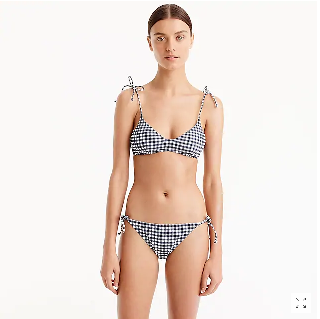 Copy of JCrew Shoulder Tie French Bikini 