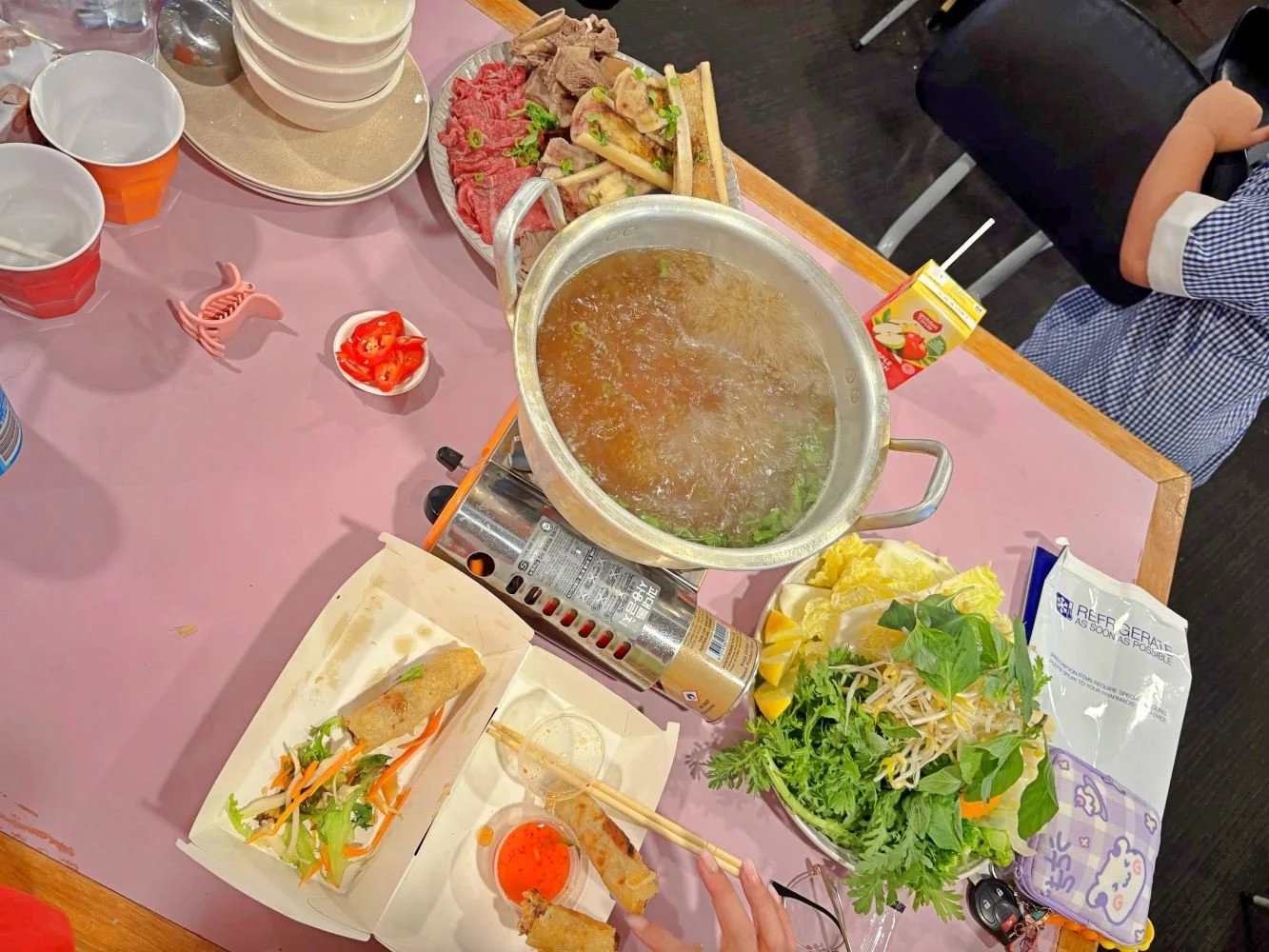 Beef hot pot photo at Le Feu Signature Frankston Restaurant | 100% Gluten-free