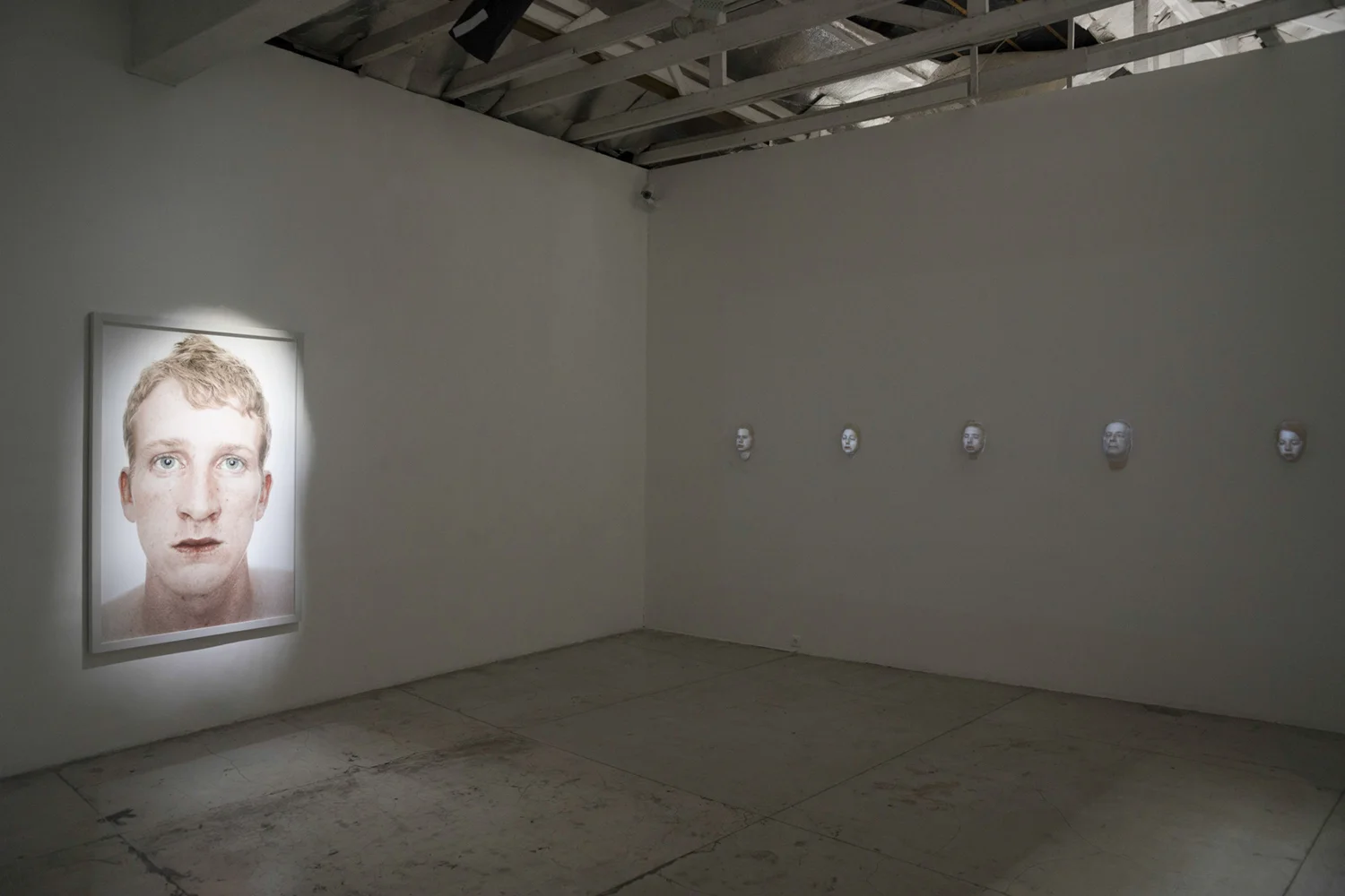 No Time, solo show. installation view