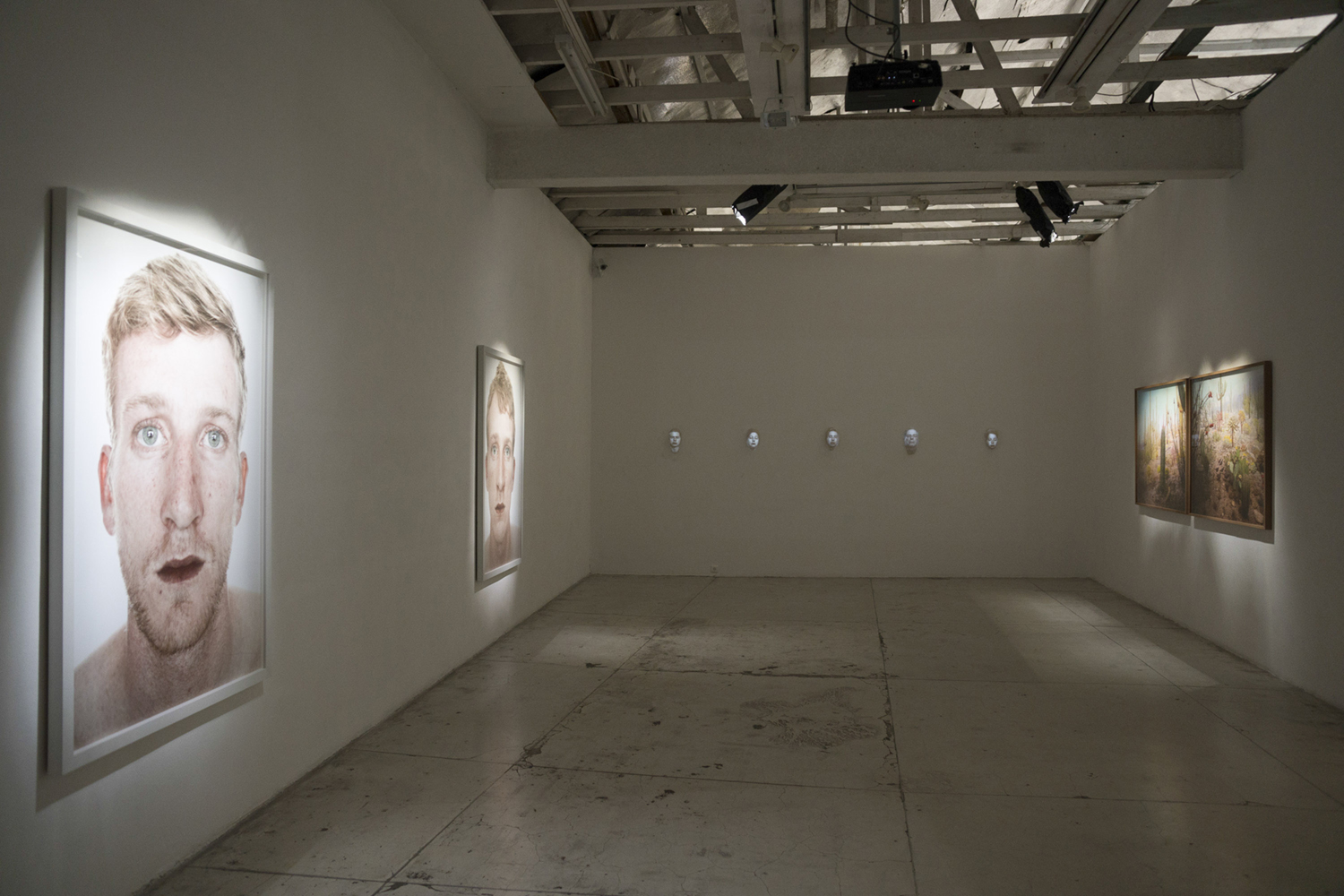  No Time, solo show. installation view