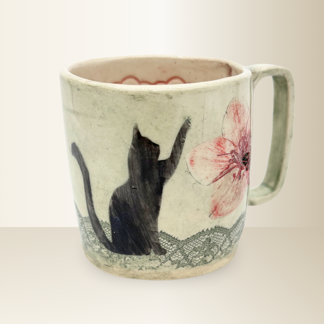 Coffee Mug with Cat -4