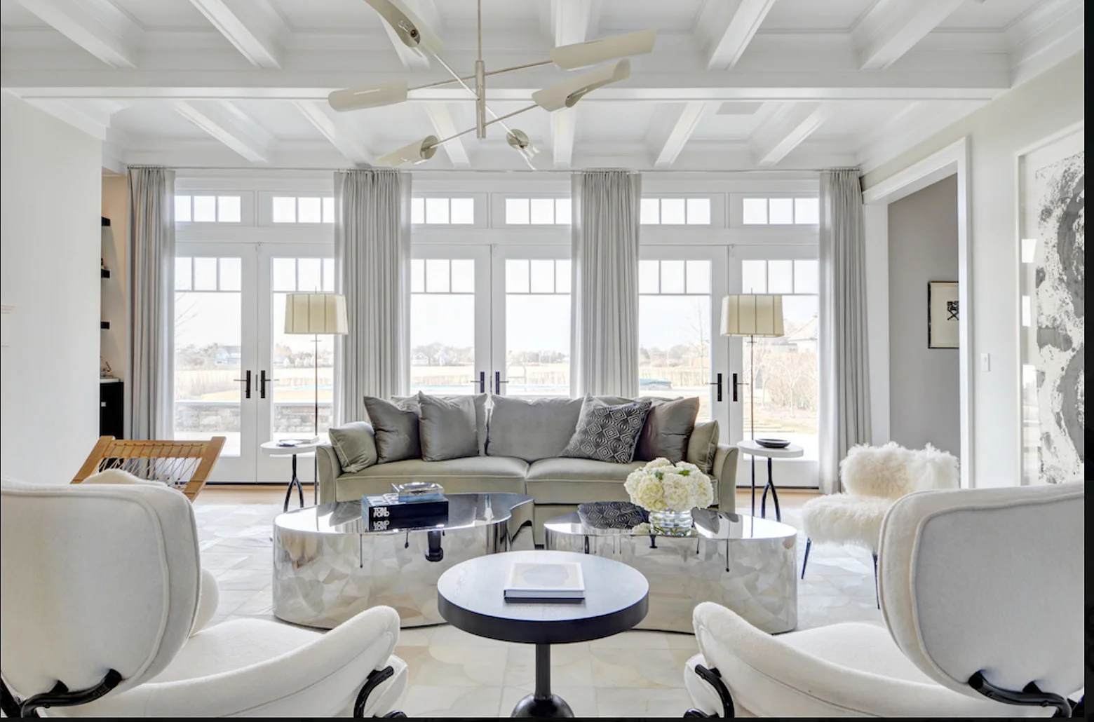 стиль хэмптонс в интерьере квартиры