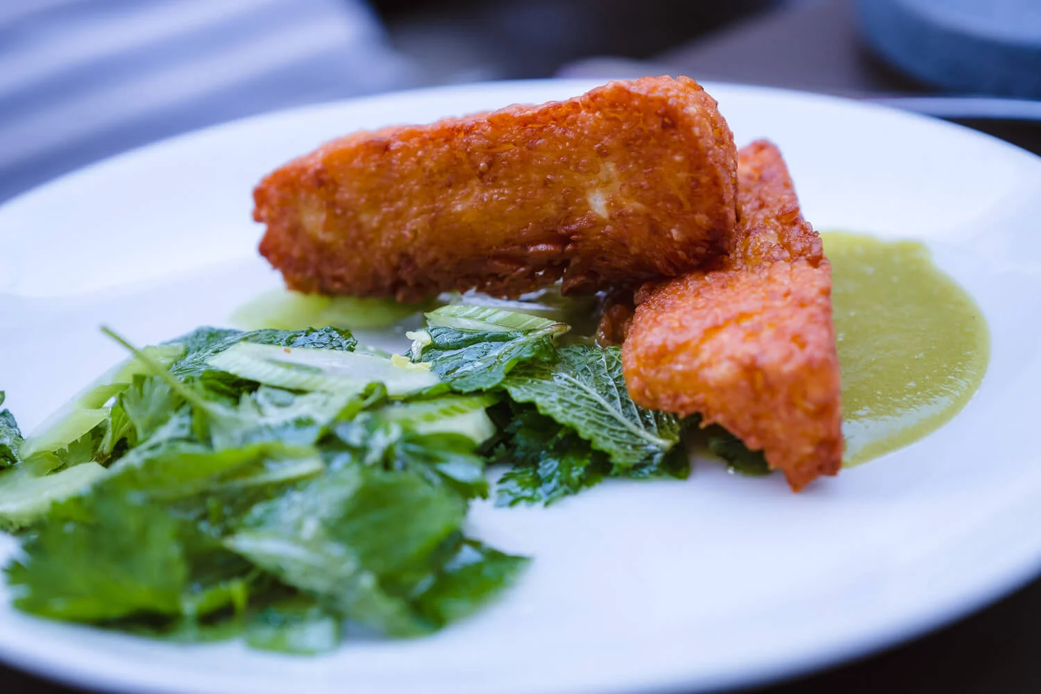 Crispy Halloumi