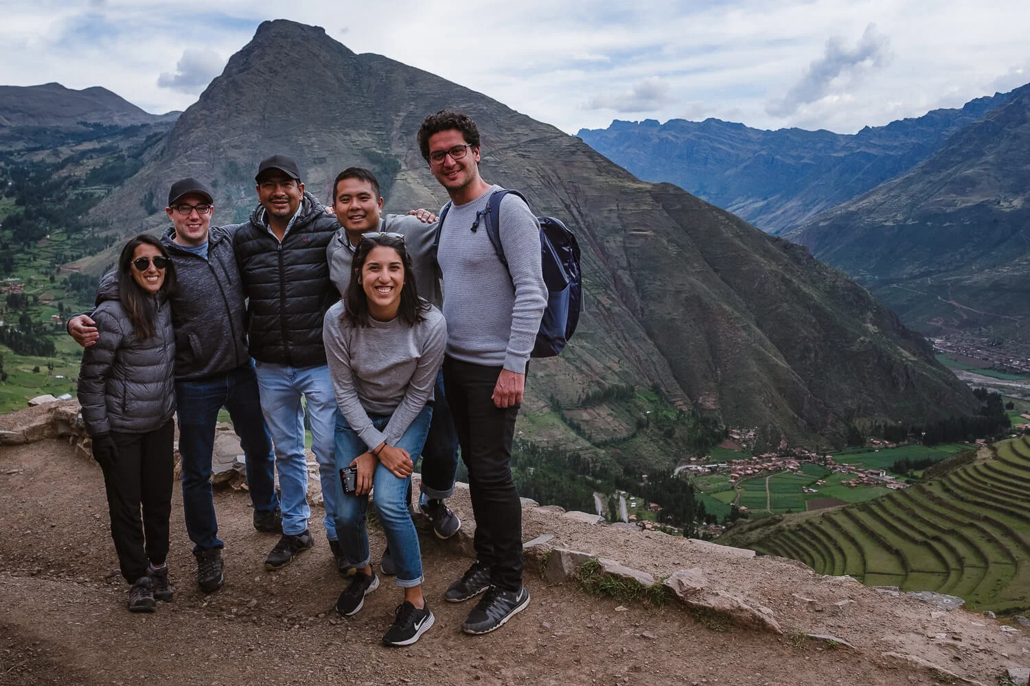Carlos with our group in Pisac
