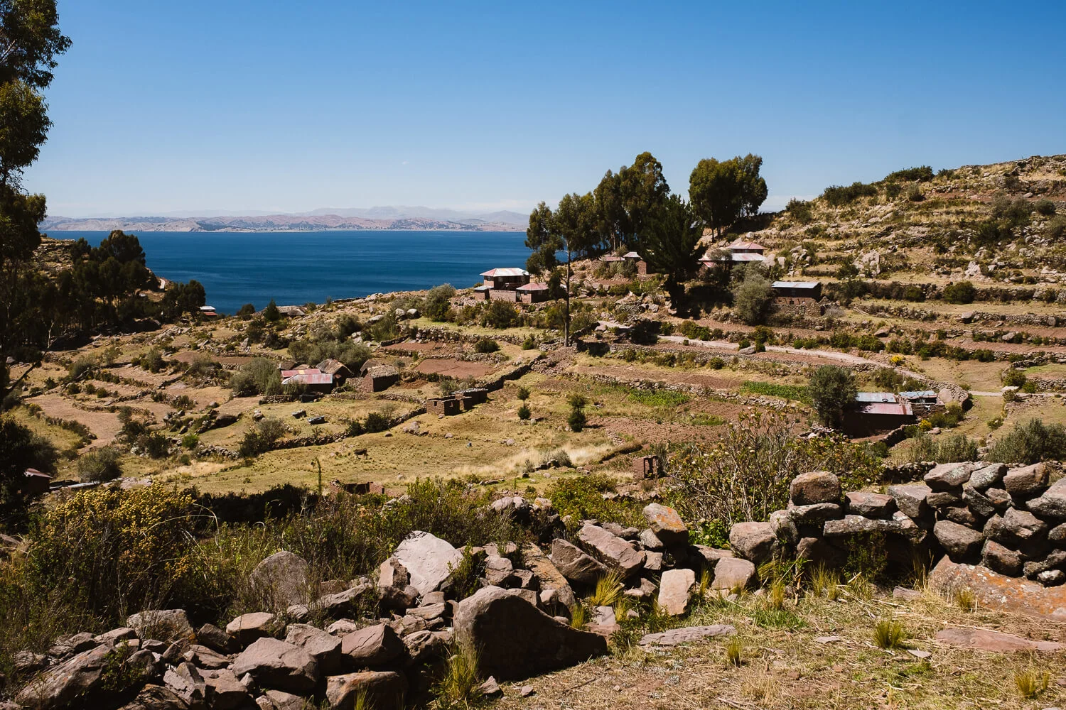 Views from the hike, Taquile Island. Travel photography and guide by © Natasha Lequepeys for "And Then I Met Yoko". #peru #laketiticaca #amantani #taquile #homestay #culturalexperience #photoblog #travelblog #travelphotography #fujifilm #travel #travelperu #southamerica #allwaystravel #laketiticacaitinerary #puno #uros #floatingislands #pachamama #pachatata