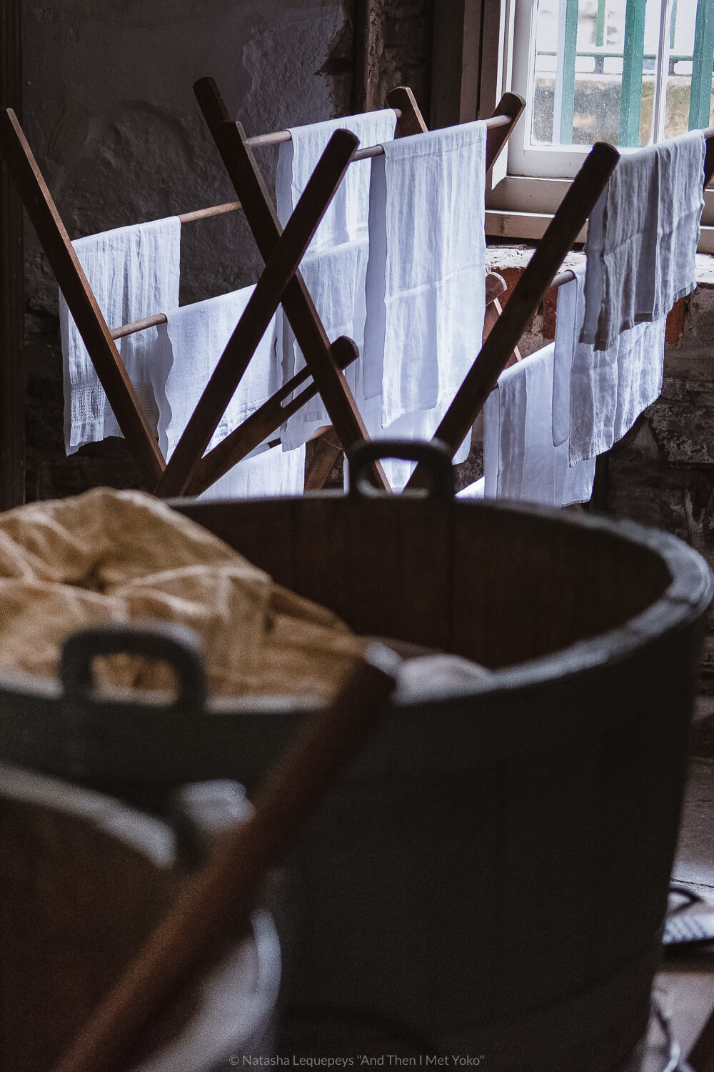 Basement laundry inside the Thomas-Owens house. Travel photography and guide by © Natasha Lequepeys for "And Then I Met Yoko". #savannah #usa #travelphotography #travelguide #travelblog