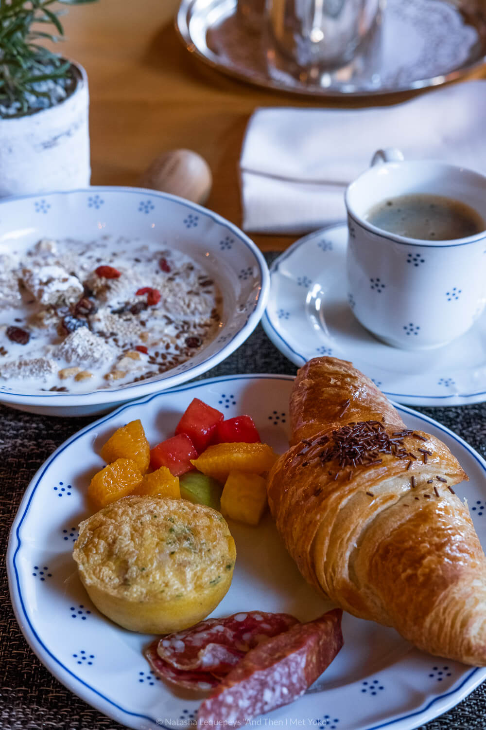Breakfast at Hotel Schönegg