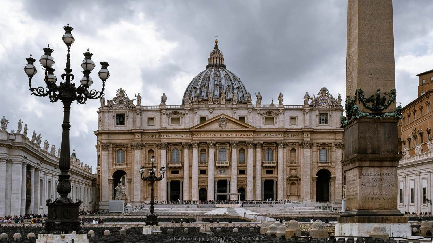 Saint Peter’s Basilica, Vatican. Travel photography and guide by © Natasha Lequepeys for "And Then I Met Yoko". #rome #italy #travelblog #travelphotography