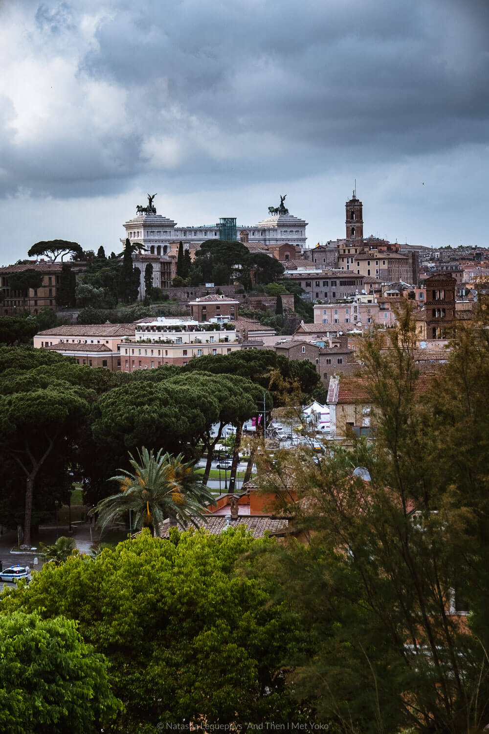 Views from the Orange Garden in Rome, Italy. Travel photography and guide by © Natasha Lequepeys for "And Then I Met Yoko". #rome #italy #travelblog #travelphotography