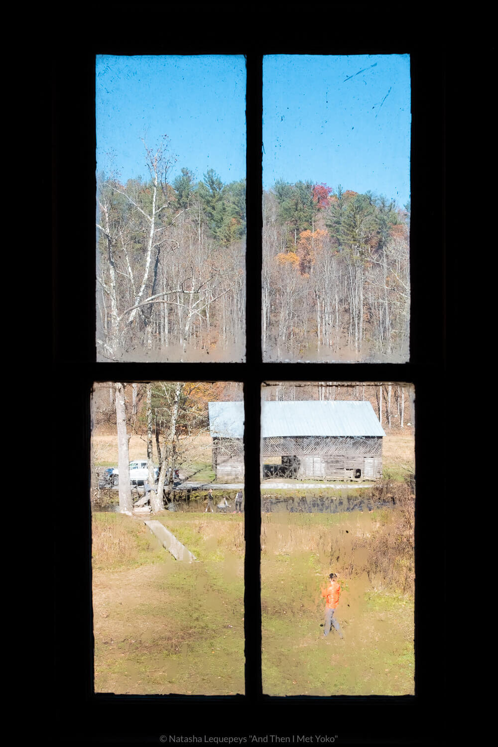 Views from inside Caldwell House, The Great Smoky Mountains. Travel photography and guide by © Natasha Lequepeys for "And Then I Met Yoko". #smokymountains #usa #travelblog #travelphotography