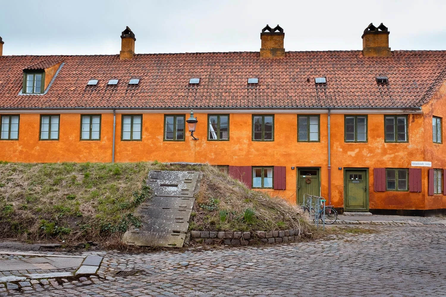Nybord naval barracks, Copenhagen, Denmark, Copenhagen. Travel photography and guide by © Natasha Lequepeys for "And Then I Met Yoko". #copenhagen #traveleurope #travelblog #travelphotography