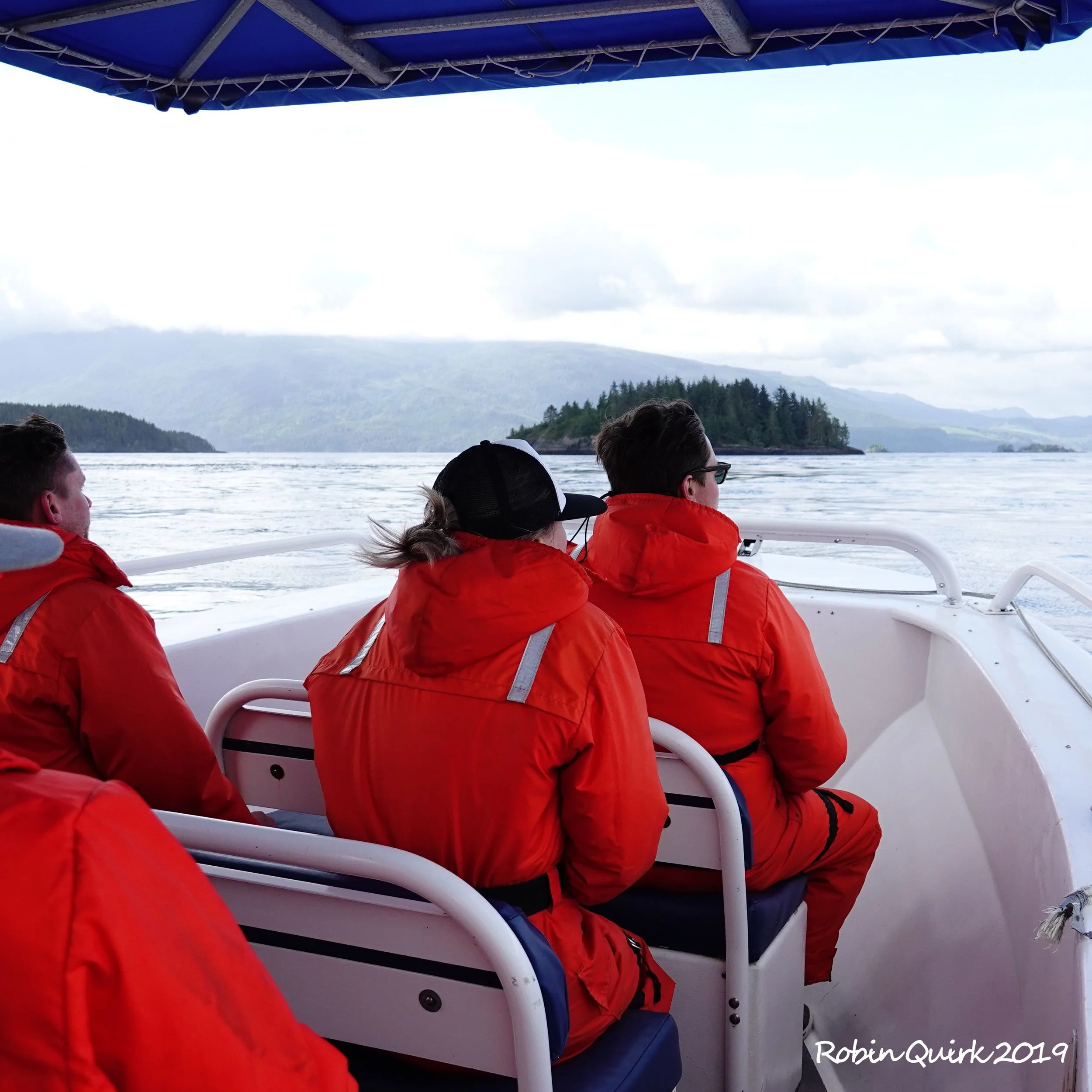 Dodging rain clouds with Orca - Photos By Robin Quirk