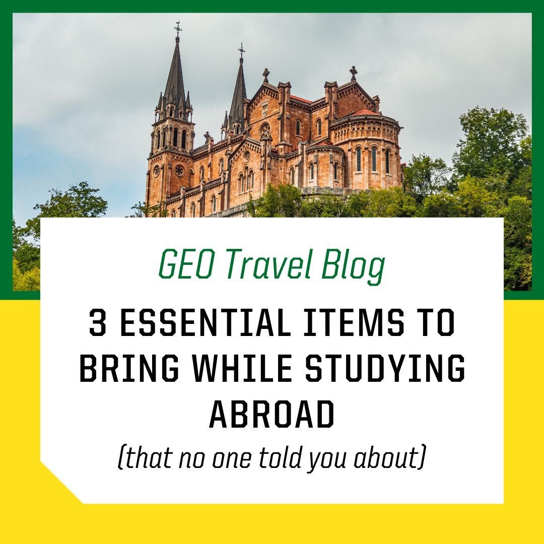 If you plan on going abroad soon, don't forget to take these 3 essential items with you &ndash; you'll be glad you did! 😎  Read the blog post at bit.ly/3-essential-items to learn more (link in our story and highlights).

Visit the link in our bio to