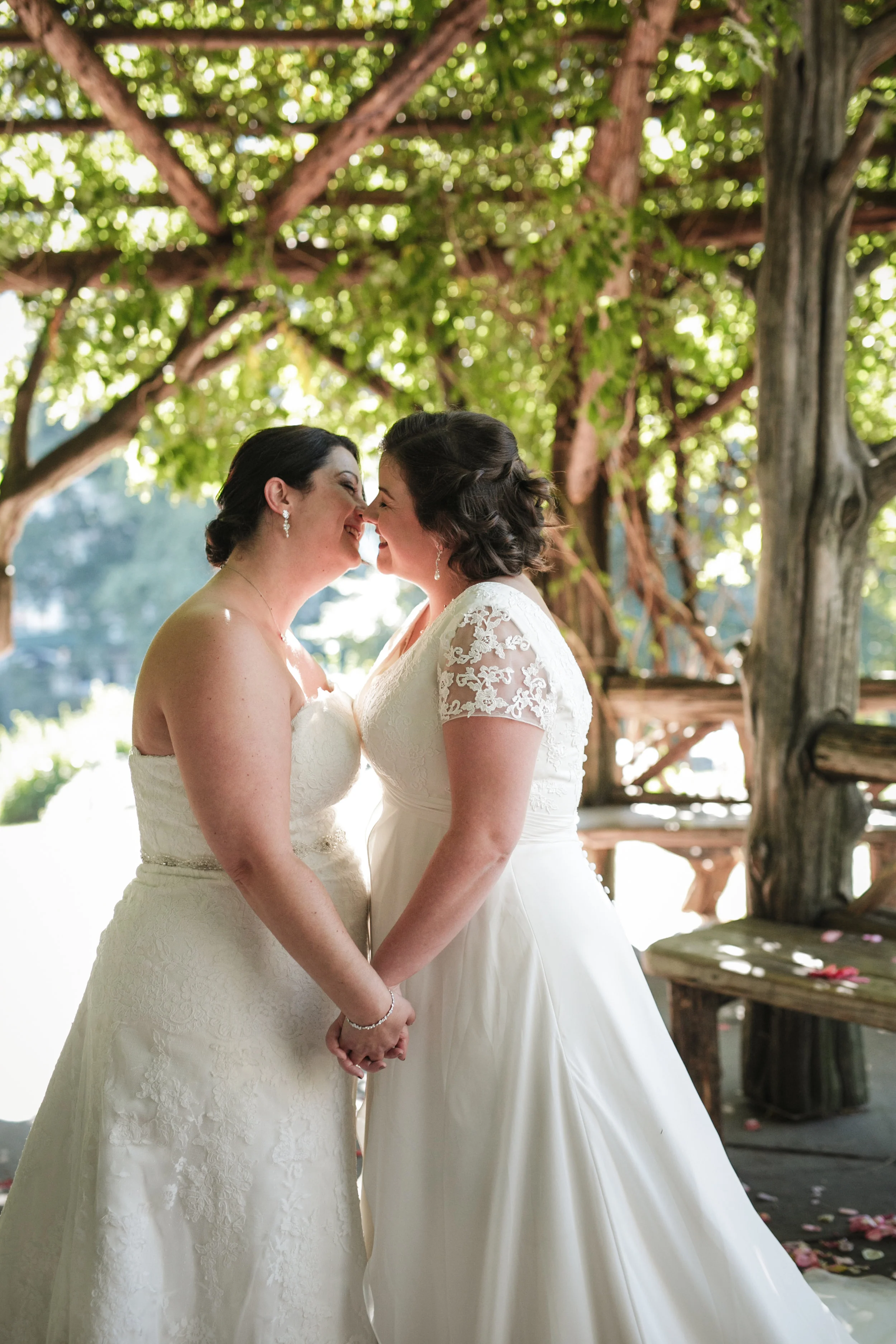 New York City Central Park Elopement at Cop Cot by Kamila Harris Photography