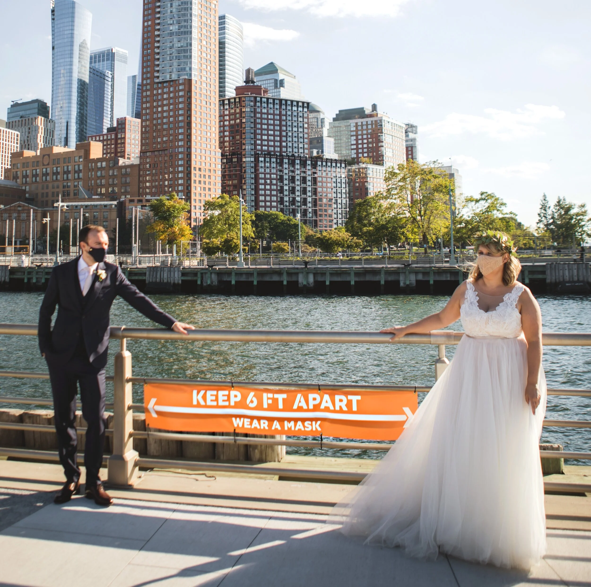 Victoria and Arnaud - Manhattan Wedding at City Vineyard 