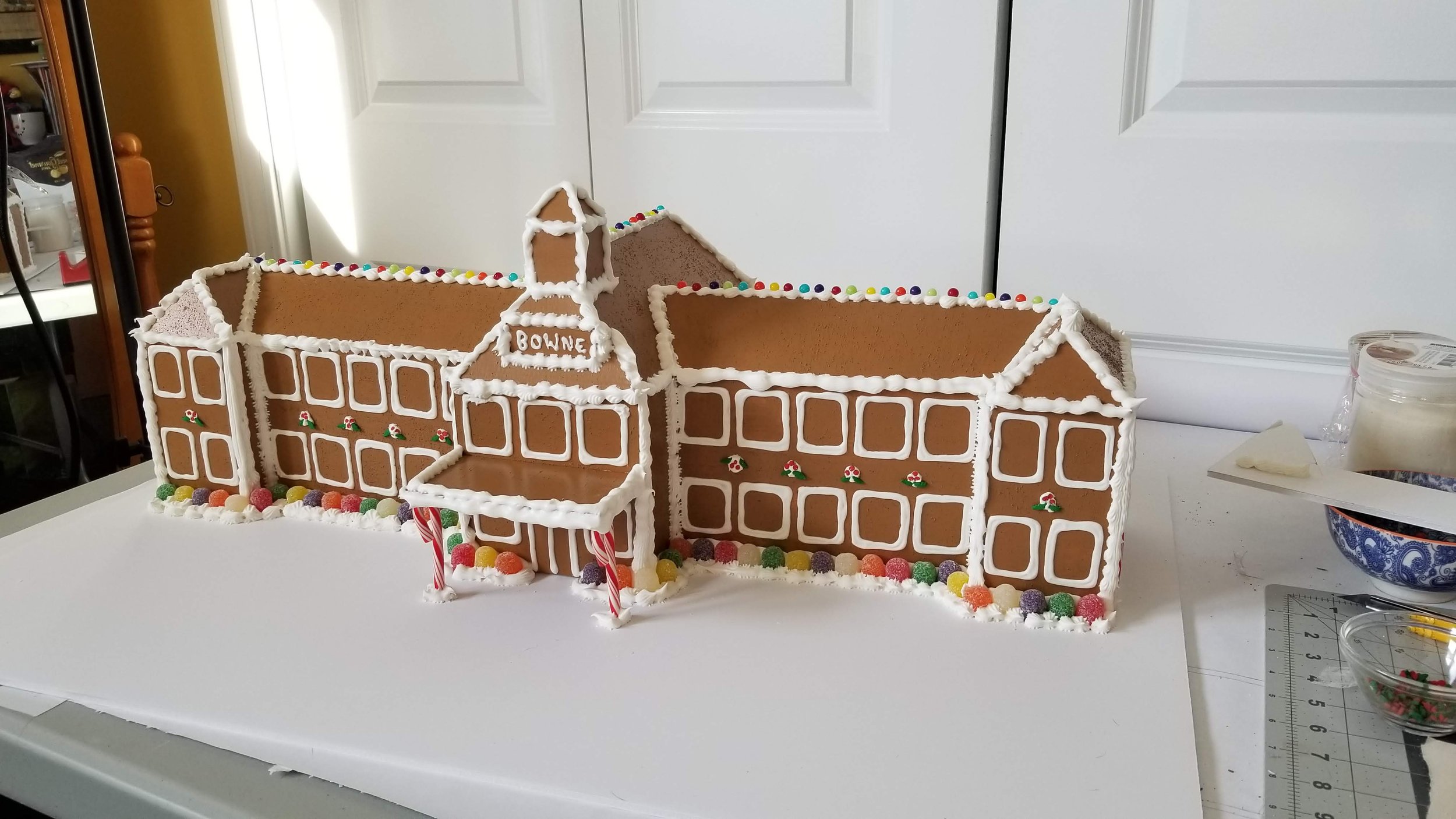 Gingerbread Bowne Hall