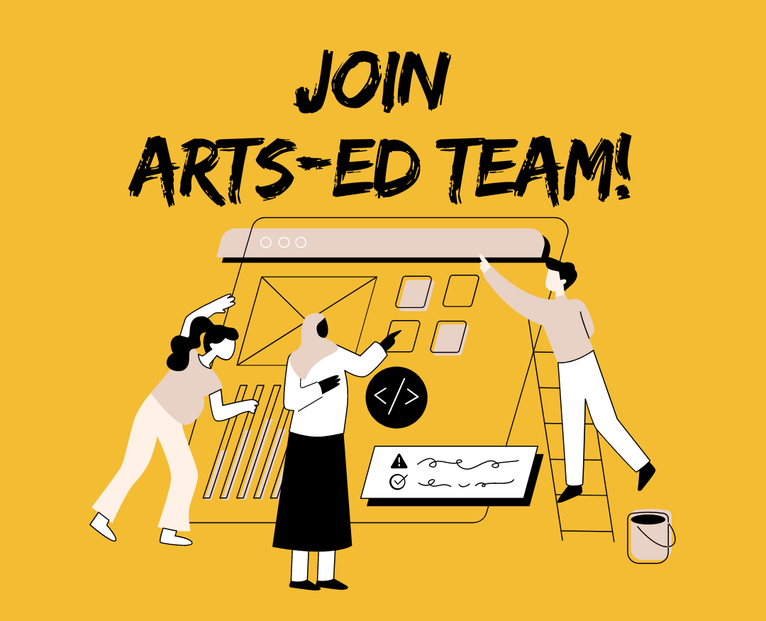 Arts-ED is hiring! 
