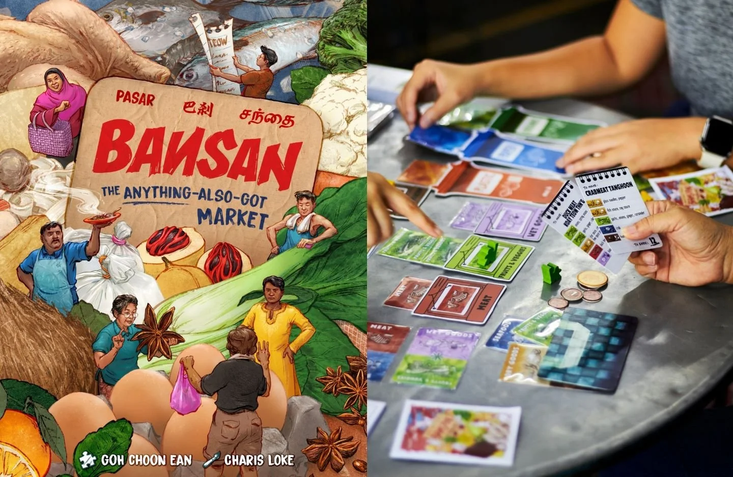 New Malaysian board game Bansan is inspired by local markets 