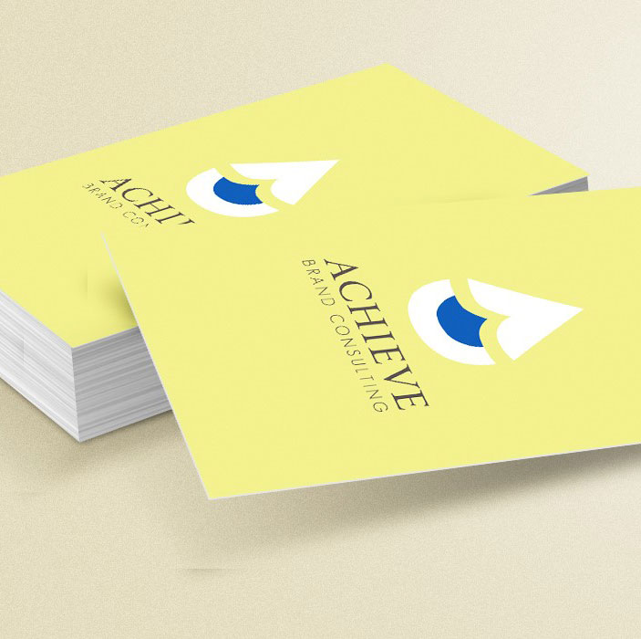 Achieve Business Card Graphic Design