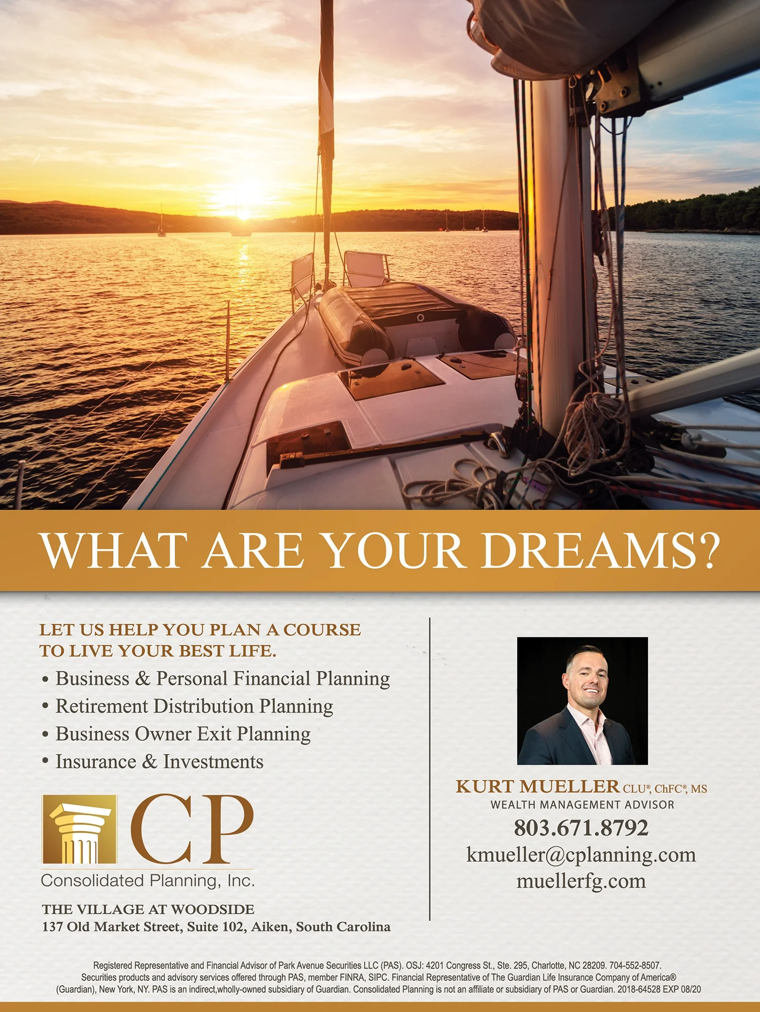 Kurt Mueller Print Ad Design by Christopher Murphy