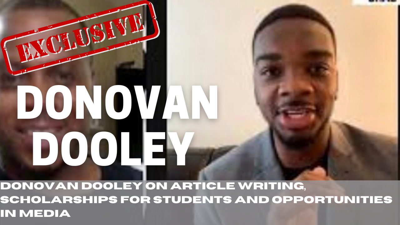 Donovan Dooley Talks How To Start A Non-Profit, Why NCATSU is Popular, How to Write A Perfect Article