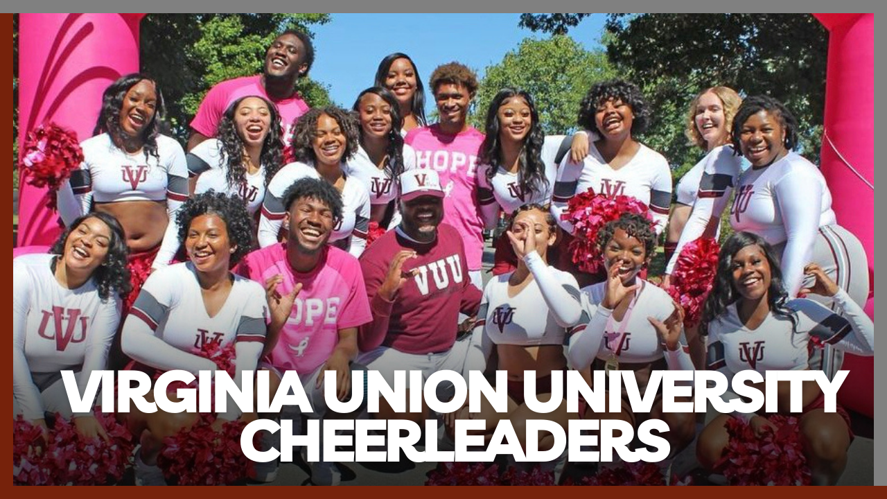 Virginia Union University Cheerleaders
