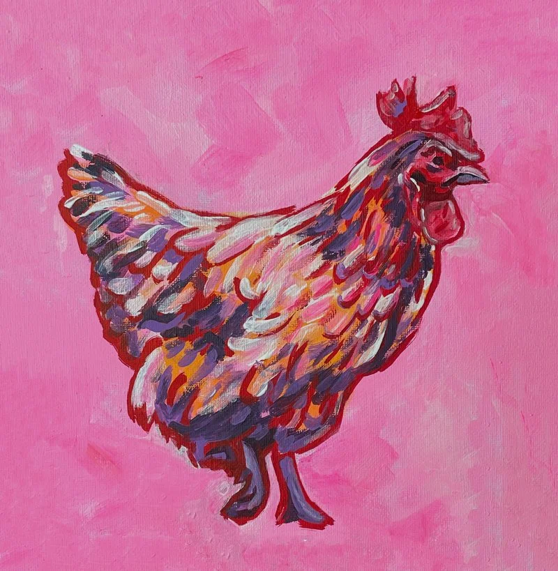 mud season - 8x8 Fine Art Print by Kelley Dillon