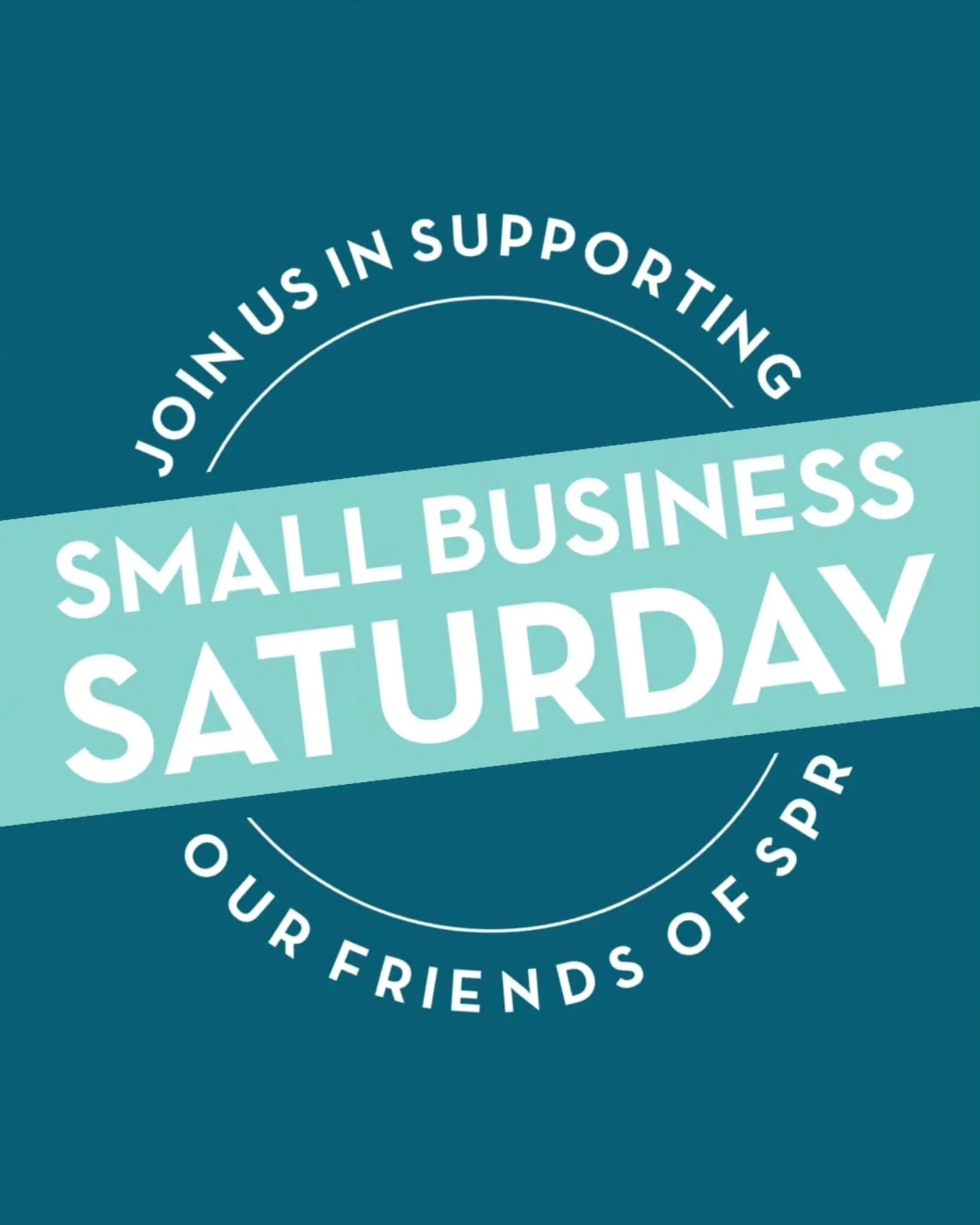 TODAY IS 𝐒𝐌𝐀𝐋𝐋 𝐁𝐔𝐒𝐈𝐍𝐄𝐒𝐒 𝐒𝐀𝐓𝐔𝐑𝐃𝐀𝐘
We would like to highlight the local small businesses that host us, donate to us, and help us rescue more and more animals year after year.

As you do your holiday shopping, or any shopping, pleas