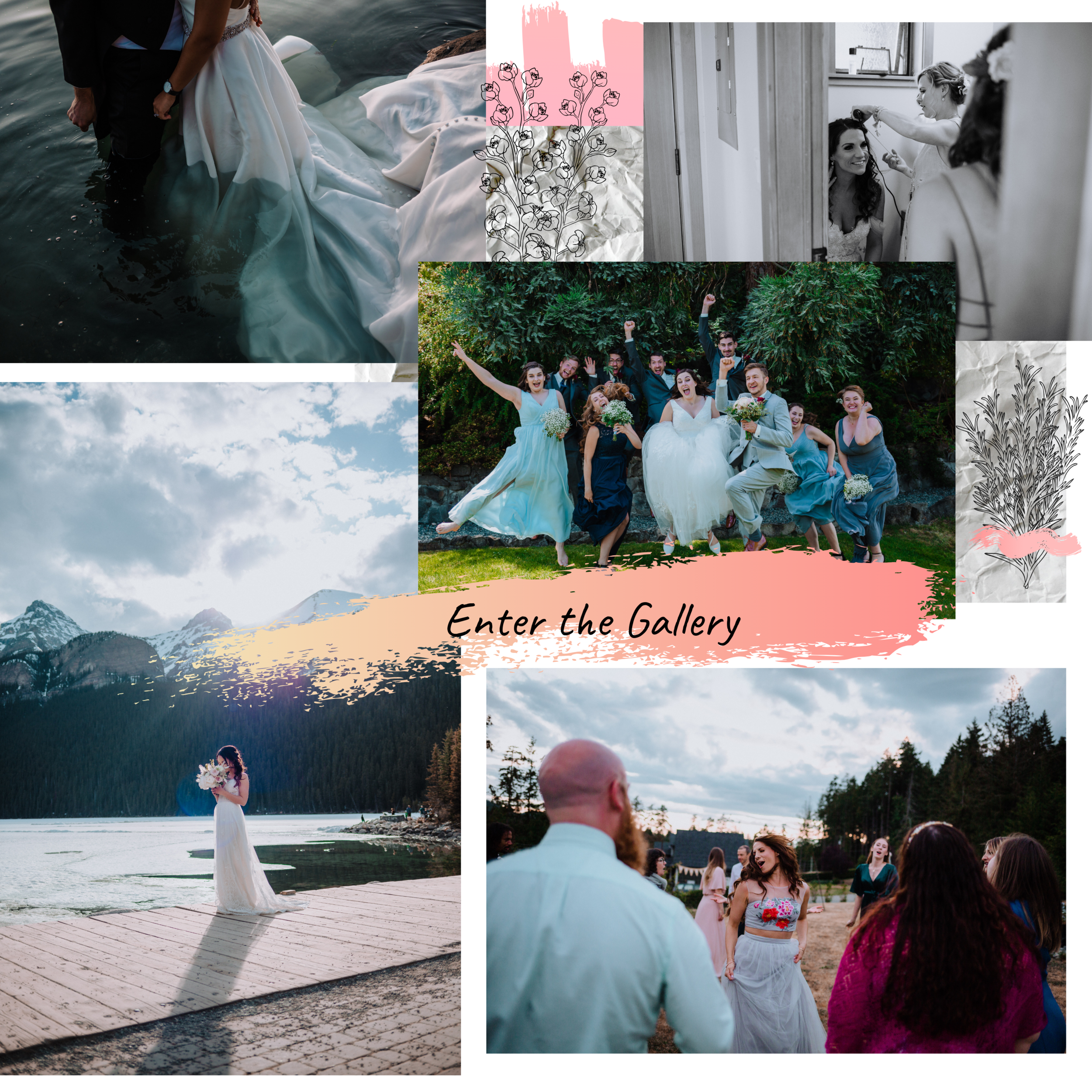 Gallery button - Wedding photography