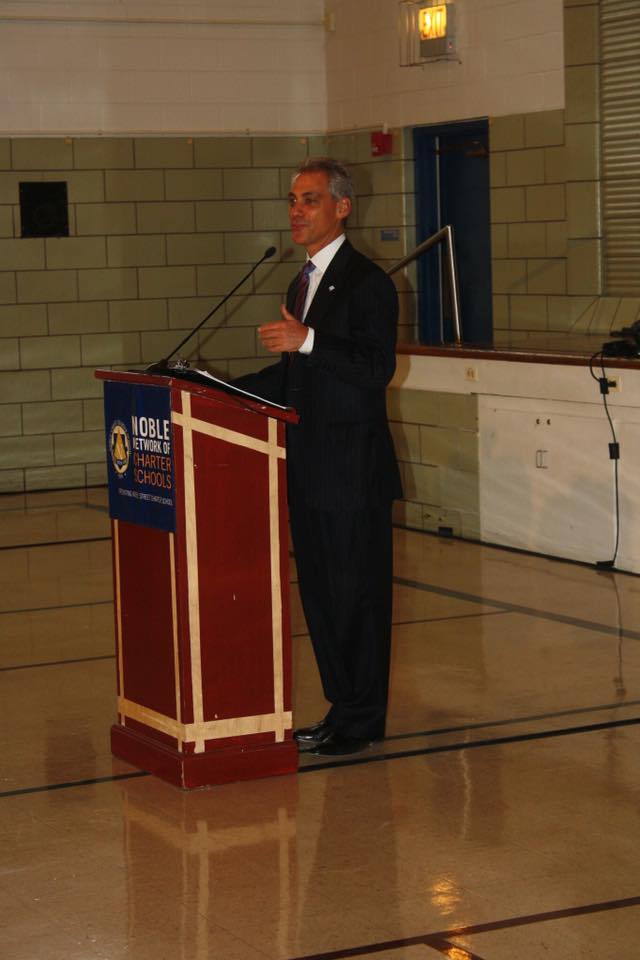 CHICAGO MAYOR RAHM EMANUEL VISITS JCP