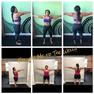 Top pics are the end of my second challenge. Bottom pics are from June 2017.