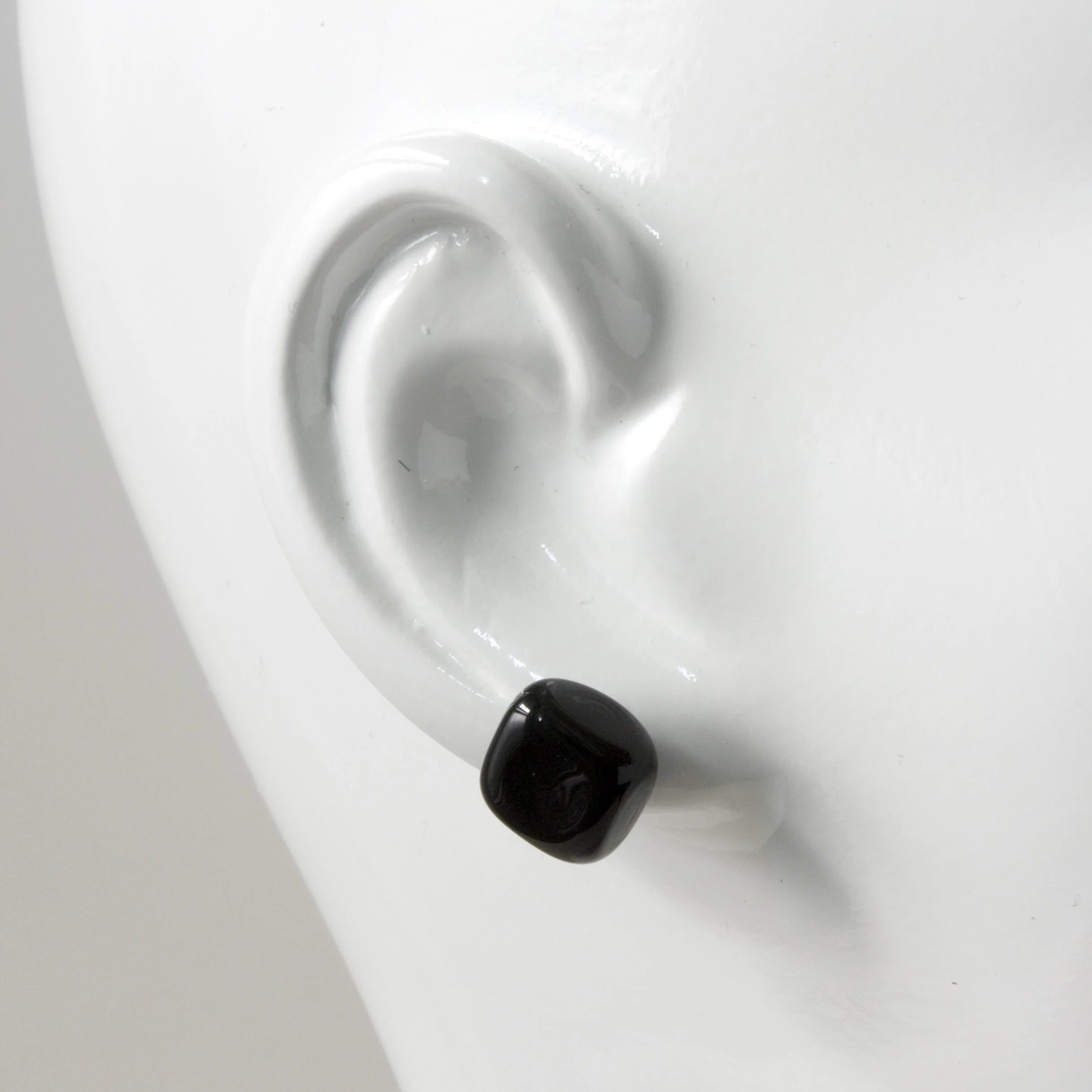 emma gerard glass stud earrings squares