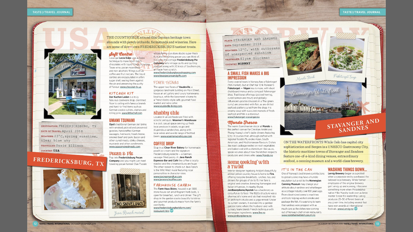 Taste Travel Redesign Danika Taylor