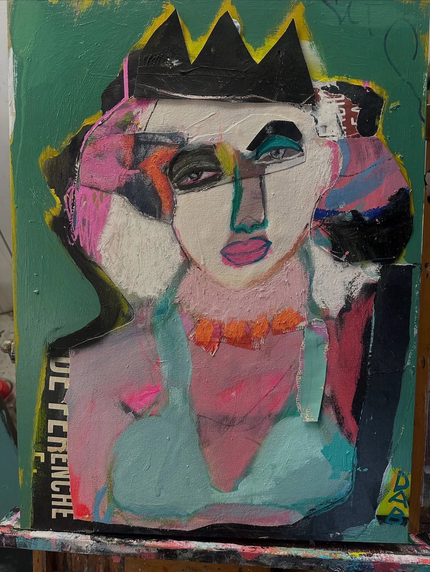 Been awhile!
Life has been a rollercoaster , as the song goes!!
Back on the tools but off to Copenhagen, Berlin, London and Edinburgh next week! Pretty excited as I hope to see some wonderful art and some fab experiences !😎
#collageartwork 
#dab
#de