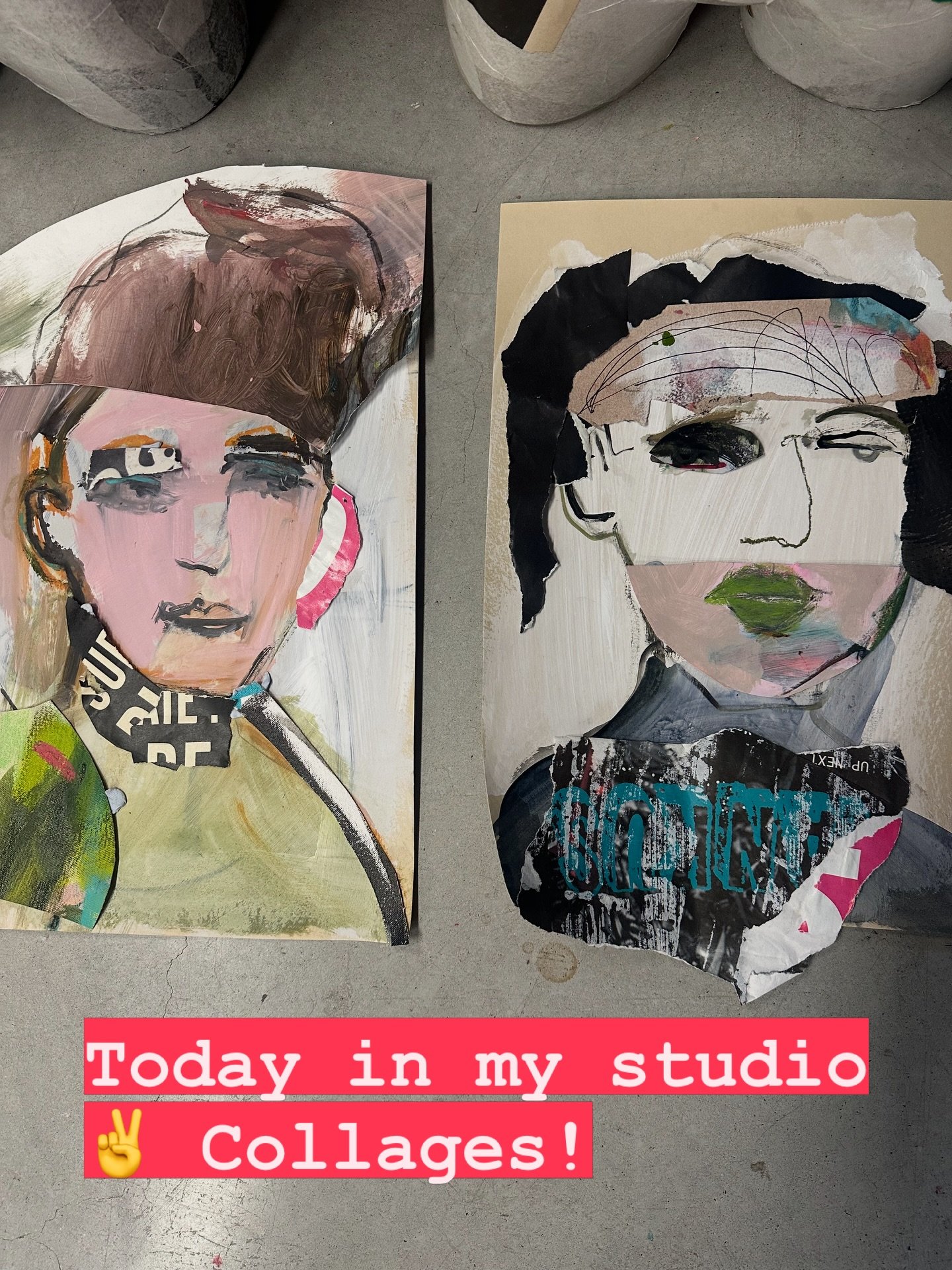 New collage work, some smalls!
Very therapeutic!
#collage
#mixedmedia
#intuitive 
#trustyourprocess 
#deidrebruhn