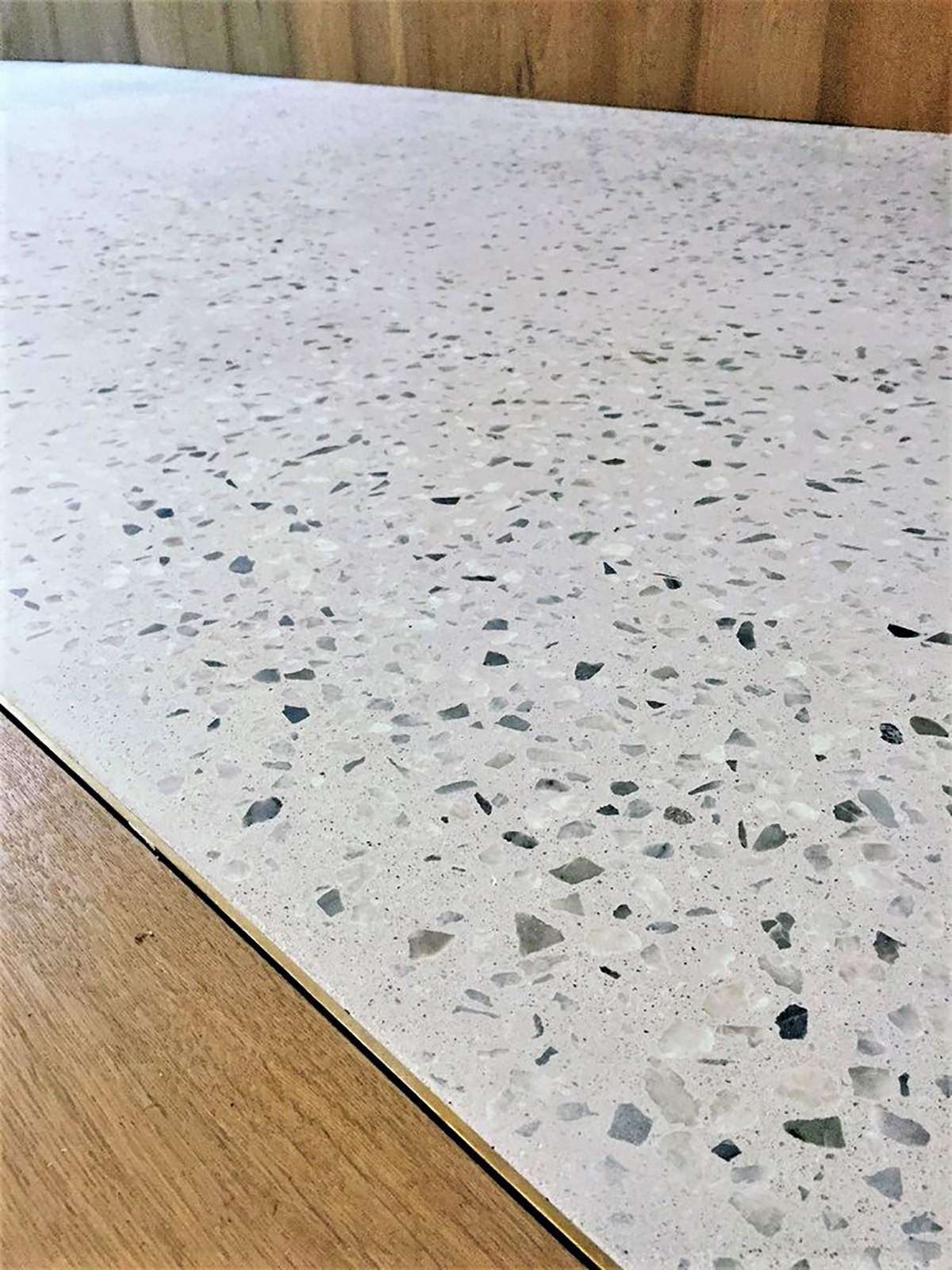 Concrete Floor Finish Interior Exposed Aggregate Salt And