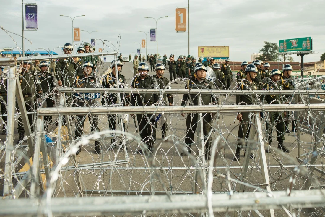 Opposition party starts a 3 day protest to contest the election results