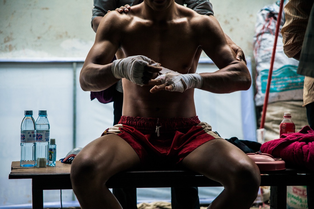 An afternoon in the arena: Neak Pradals (cambodian boxers)