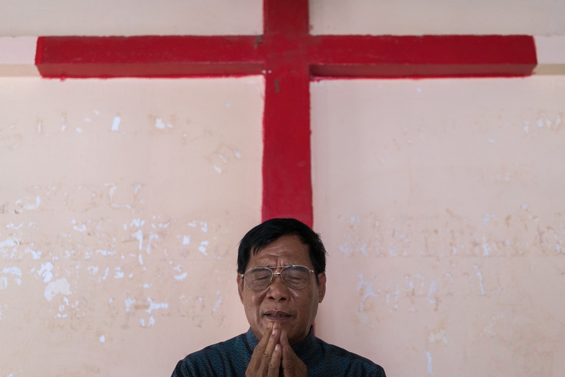 Former Khmer Rouge cadres turned Christians