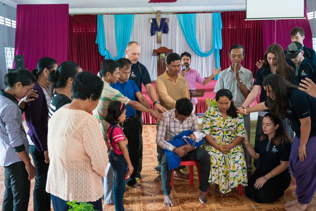 Former Khmer Rouge cadres turned Christians