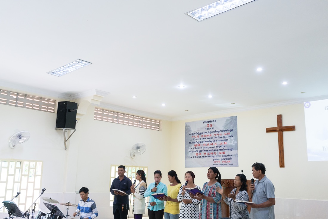 Former Khmer Rouge cadres turned Christians