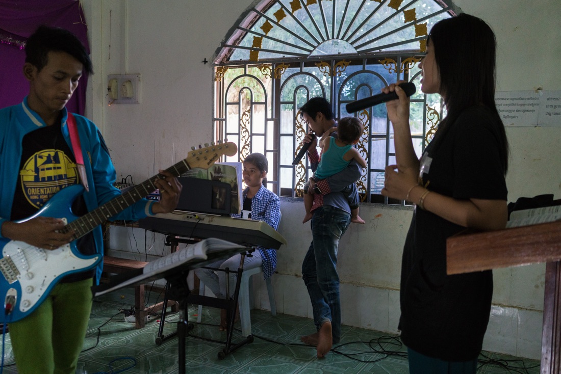 Former Khmer Rouge cadres turned Christians