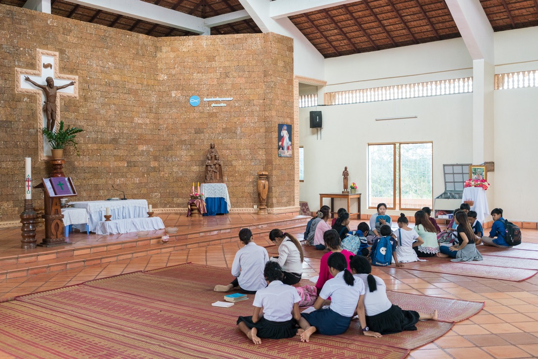 Former Khmer Rouge cadres turned Christians