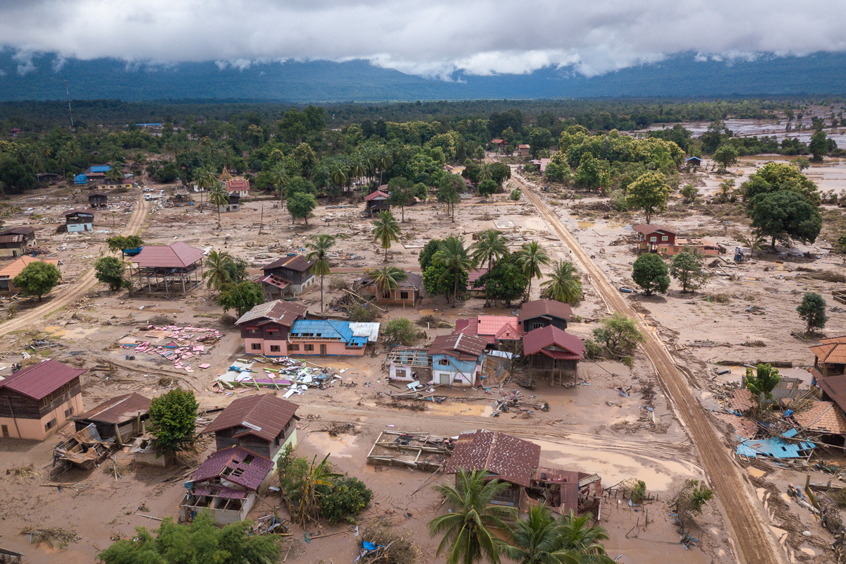 Laos Dam Collapse - Mai village