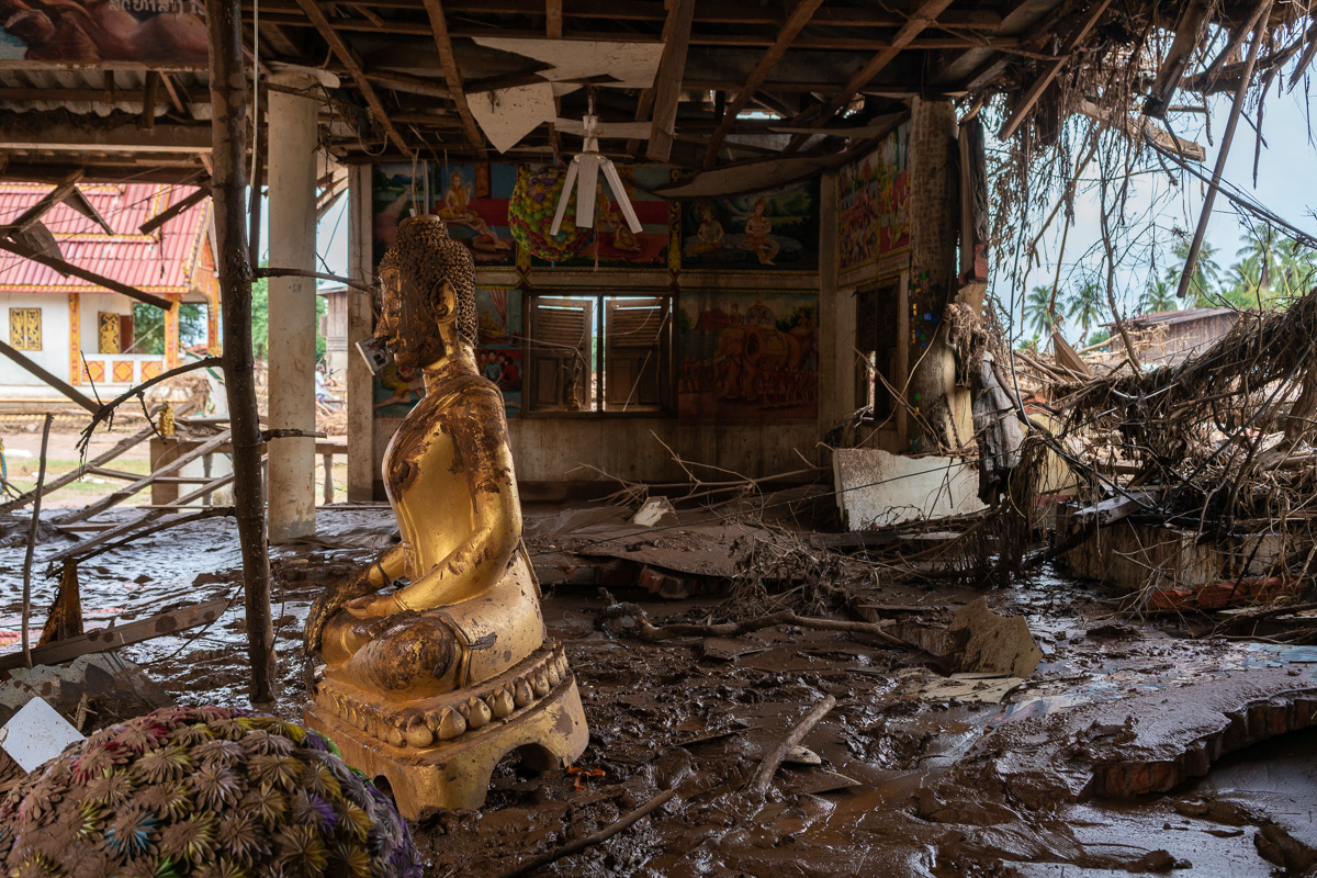 Laos Dam Collapse - Mai village