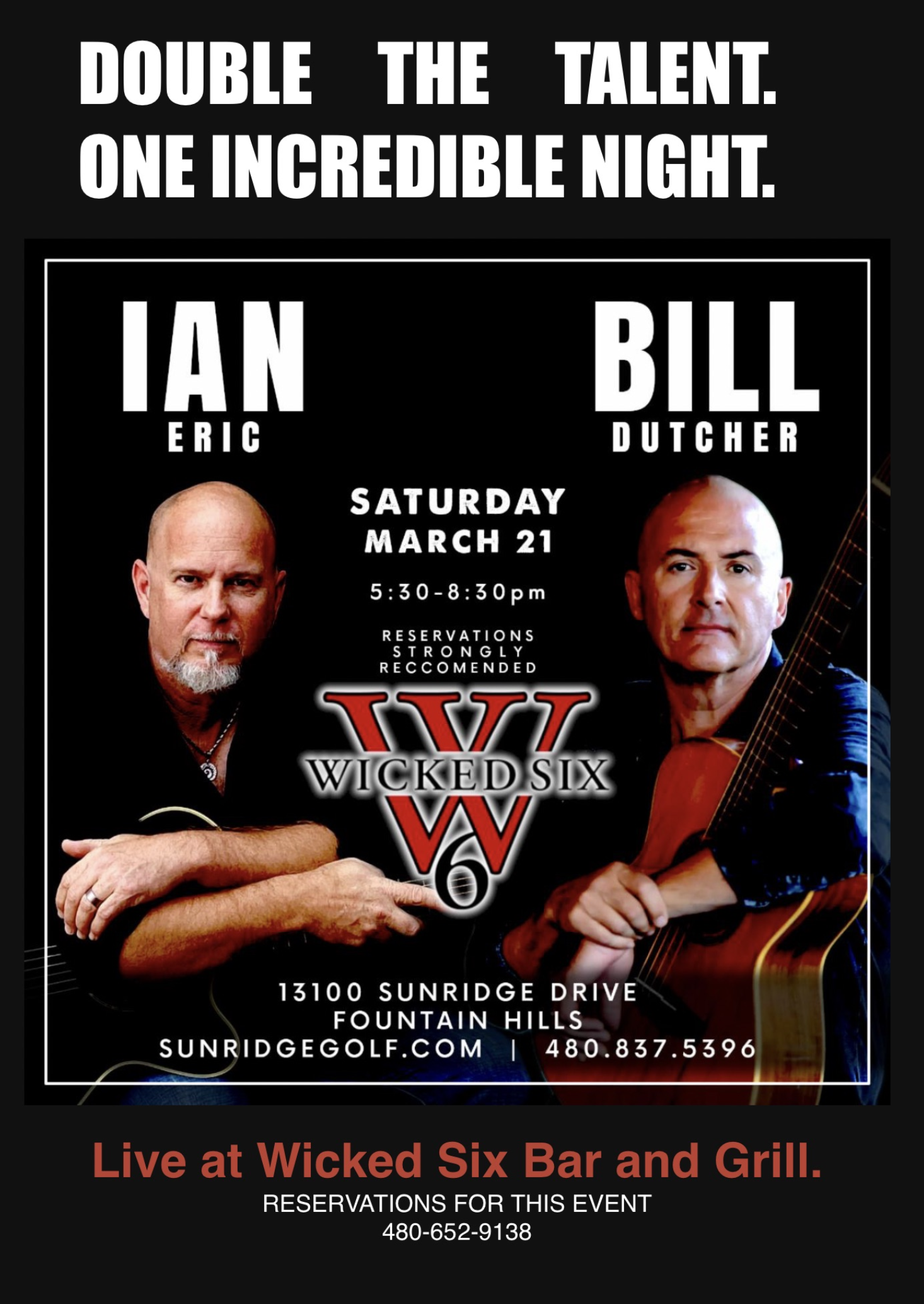 LIVE MUSIC: ONE INCREDIBLE NIGHT 